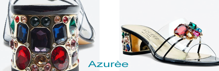 Azuree sandali particolari moda 